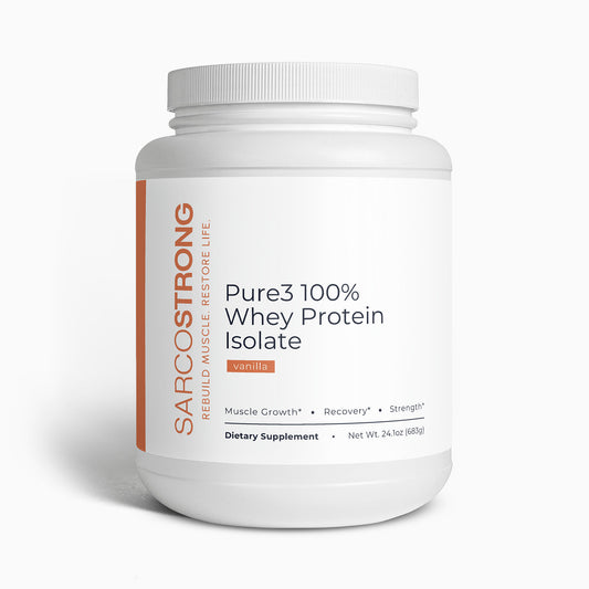Pure3 100% Whey Protein Isolate (Vanilla)