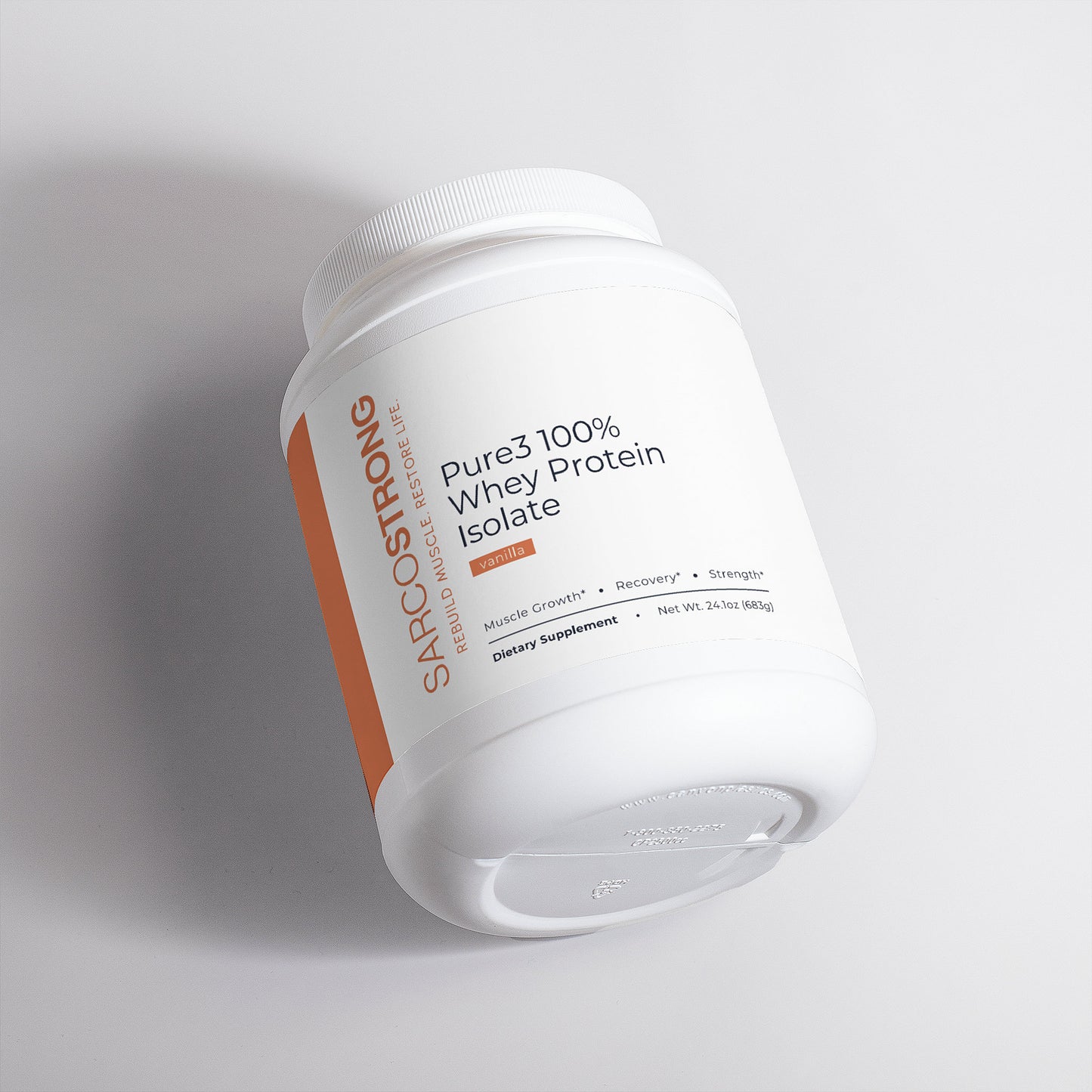 Pure3 100% Whey Protein Isolate (Vanilla)